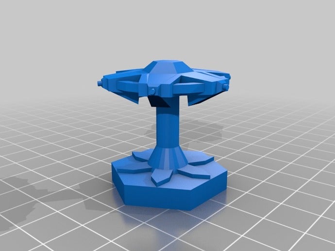 jammer kommenden Weltraum-Spiel Spiele 3D print model - Mito3D