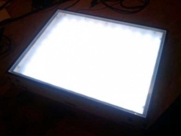 sin título otros cuadro la luz lightbox útil 3D print model - Mito3D