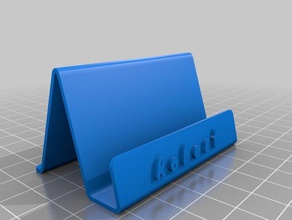 robert card holder containers customized 3d print model - Mito3D