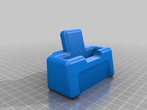 parametrico iphone 5 dock mobile iphone5 openjscad 3d print model - Mito3D