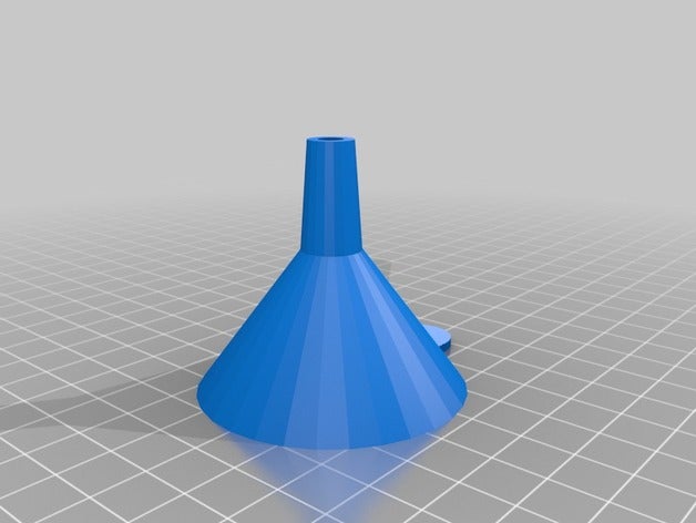 opitimized funnel household supplies customized 3D print model - Mito3D