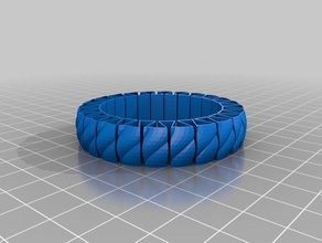 stretchlet bracelettest bracelets customized 3d print model - Mito3D