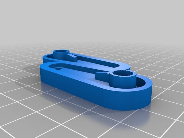 modificado rofi colchete esquerdo robótica 3D print model - Mito3D