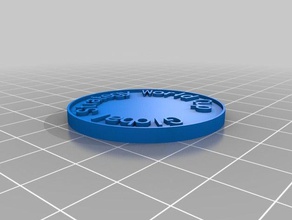 customized coin world cup coins badges 3d print model - Mito3D
