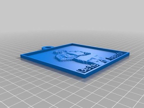 meu personalizados lithopane1 Arte 2d personalizado 3d print model - Mito3D