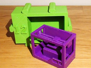 advent replicator 2 no support needed day 12 toys games christmas replicator2 3d print model - Mito3D
