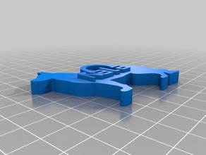 llavero nala keychains customized 3d print model - Mito3D