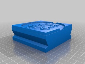 nuka cola creatore del bollo i segni loghi personalizzato 3d print model - Mito3D