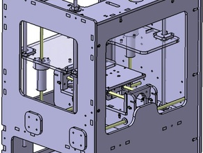 intégré cupcake z-tige d'autres 3d de l'axe lasercut coupeur laser mise à niveau la partie utile z-axis z-plate-forme z-oscillation 3d print model - Mito3D