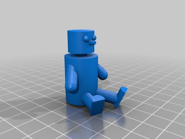 mokujin bambola 3d la stampa i test burattino tekken giocattolo 3D print model - Mito3D