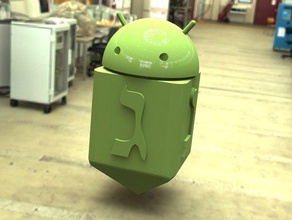 droidel games android chanukah driedel google hannukah hanukkah 3d print model - Mito3D