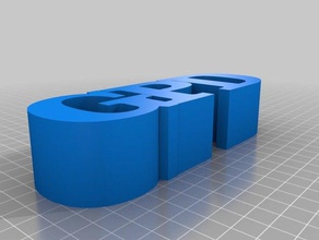 GDP diğer özelleştirilmiş 3d print model - Mito3D