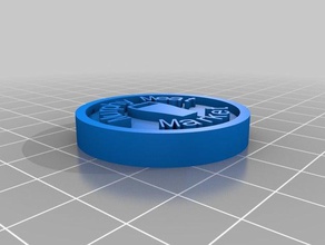 murphy mercado de carne moedas emblemas personalizado 3d print model - Mito3D