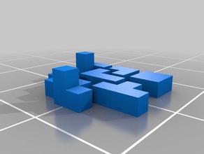 3x3 puzzle box puzzles complex cube fun maze pieces 3d print model - Mito3D