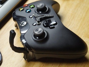 trigger extender console xbox one controller video giochi di modifica distrofia muscolare 3d print model - Mito3D