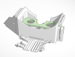 remixato virtuale occhiali mobile telefono jolla e il cellulare virtualreality 3d print model - Mito3D