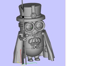 beefeater min tools minion despicable me london tower warder yoman 3d print model - Mito3D