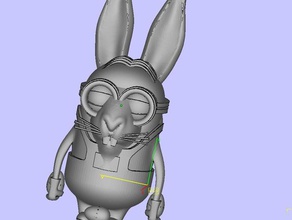 Paskalya tavşanı min oyuncaklar oyunlar bana aşağılık minion yumurtası 3d print model - Mito3D
