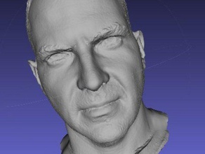 cory doctorows Kopf Menschen corydoctorow Köpfe science-fiction 3d print model - Mito3D