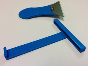 scraper blade guard hand tools 3d print model - Mito3D