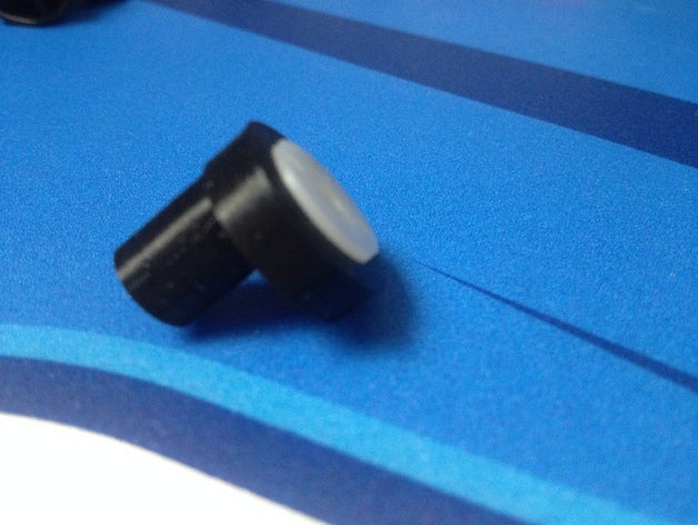 12mm rc pistón plantilla de taladrar los vehículos 3D print model - Mito3D