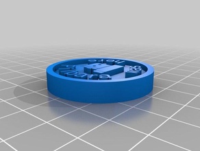 pilbara geo de la moneda las monedas insignias personalizado 3d print model - Mito3D