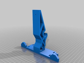 one-piece ormerod bed support 3d printer parts 3d print model - Mito3D