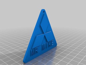 il mio personalizzata di mitsubishi auto portachiavi 3d print model - Mito3D
