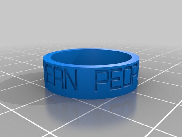 mean people suck rings customized 3D print model - Mito3D