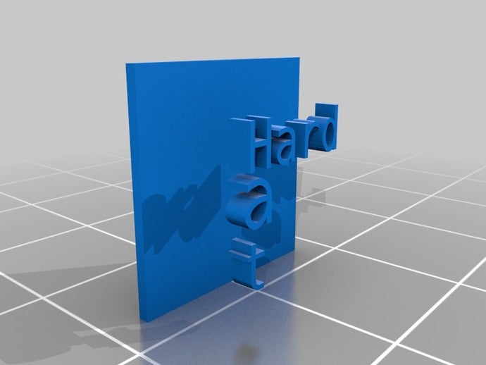 chapeau dur dubstep temp logo d'autres 3D print model - Mito3D