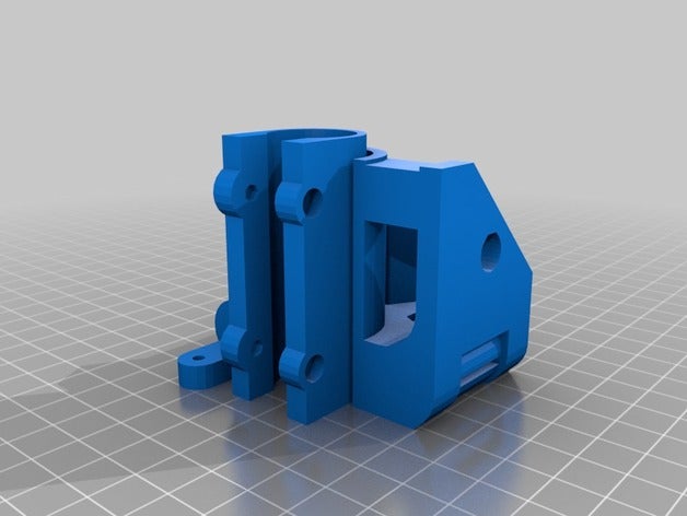 10mm ends any carriage 3d printer parts 10 mm 21122 idler lm10uu mendelmax motor prusa reprap 3D print model - Mito3D