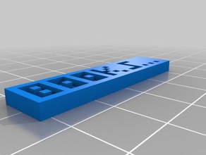 bookmark other household 3d print model - Mito3D