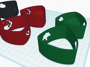 canavar akrilik zar tüp dönüştürme oyuncak oyun aksesuarlar Kulesi playmat 3d print model - Mito3D