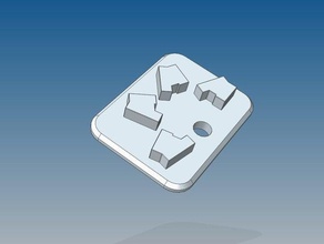 gymnasium unterrieden keychain buildings structures gymanisu 3d print model - Mito3D
