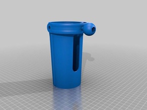 swivveling sprite-bottle holder ram look-a-like mounting other swiveling 3d print model - Mito3D