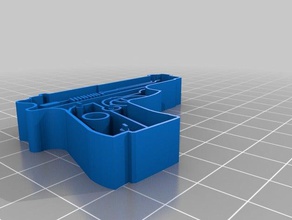 small beretta hand gun cookie cutter kitchen dining charms fondant mold molds 3d print model - Mito3D