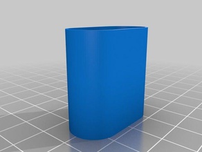 meine kundenspezifische Akku-Fall top Container 3d print model - Mito3D