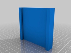 3-in tack strip blank hobby 3d print model - Mito3D