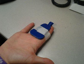 attelle de doigt blessé la recherche uniquement l'ingénierie biologie l'éducation expérimentale figner santé médicaux les dispositifs médecine l'orthopédie pathologie outil 3d print model - Mito3D