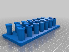 7x3x5 Gummi-band loom - Spielzeug Spiel Zubehör angepasst 3d print model - Mito3D