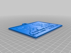 özelleştirilmiş lithopane benim 2d sanat 3d print model - Mito3D