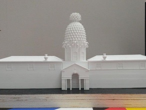 dunmore ananas binalar yapılar mimarlık İskoçya 3d print model - Mito3D