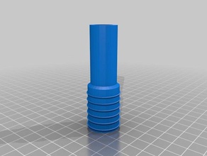 my customized revisited universal hose coupler funnel maker diy 3d print model - Mito3D