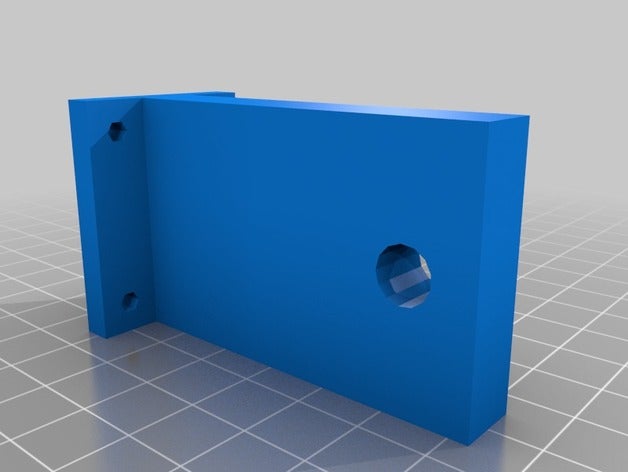 piattaforma titolare dlp 8mm asta 3d la stampante parti 3D print model - Mito3D