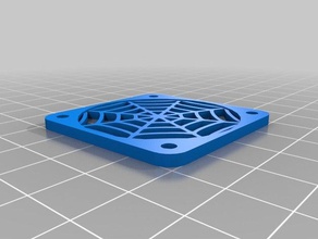 fan grill 40mm spiderman 3d printing rejilla ventilador 3d print model - Mito3D