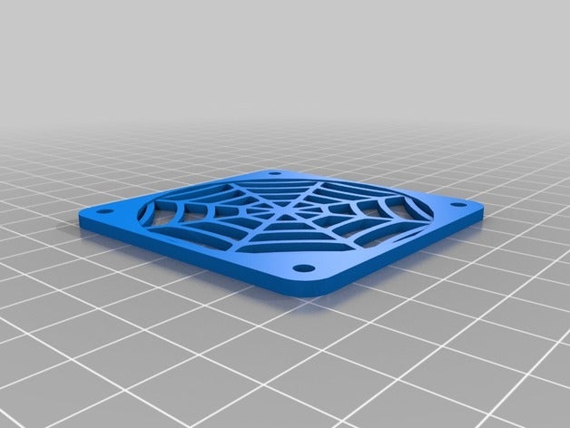 rejilla del ventilador de 60mm spiderman 3d la impresión Ventilador 3D print model - Mito3D