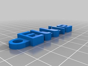 ellie organization customized 3d print model - Mito3D
