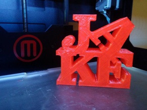 jake Skulpturen angepasst 3d print model - Mito3D