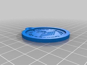 coll&egravege vall&eacutee Schlüsselanhänger angepasst 3d print model - Mito3D