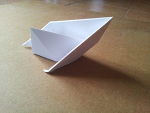 design sinkende Schiff Fahrzeuge Papier Falten 3d print model - Mito3D